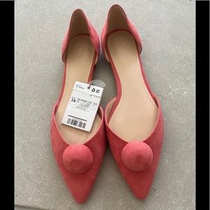 Mango pink flats